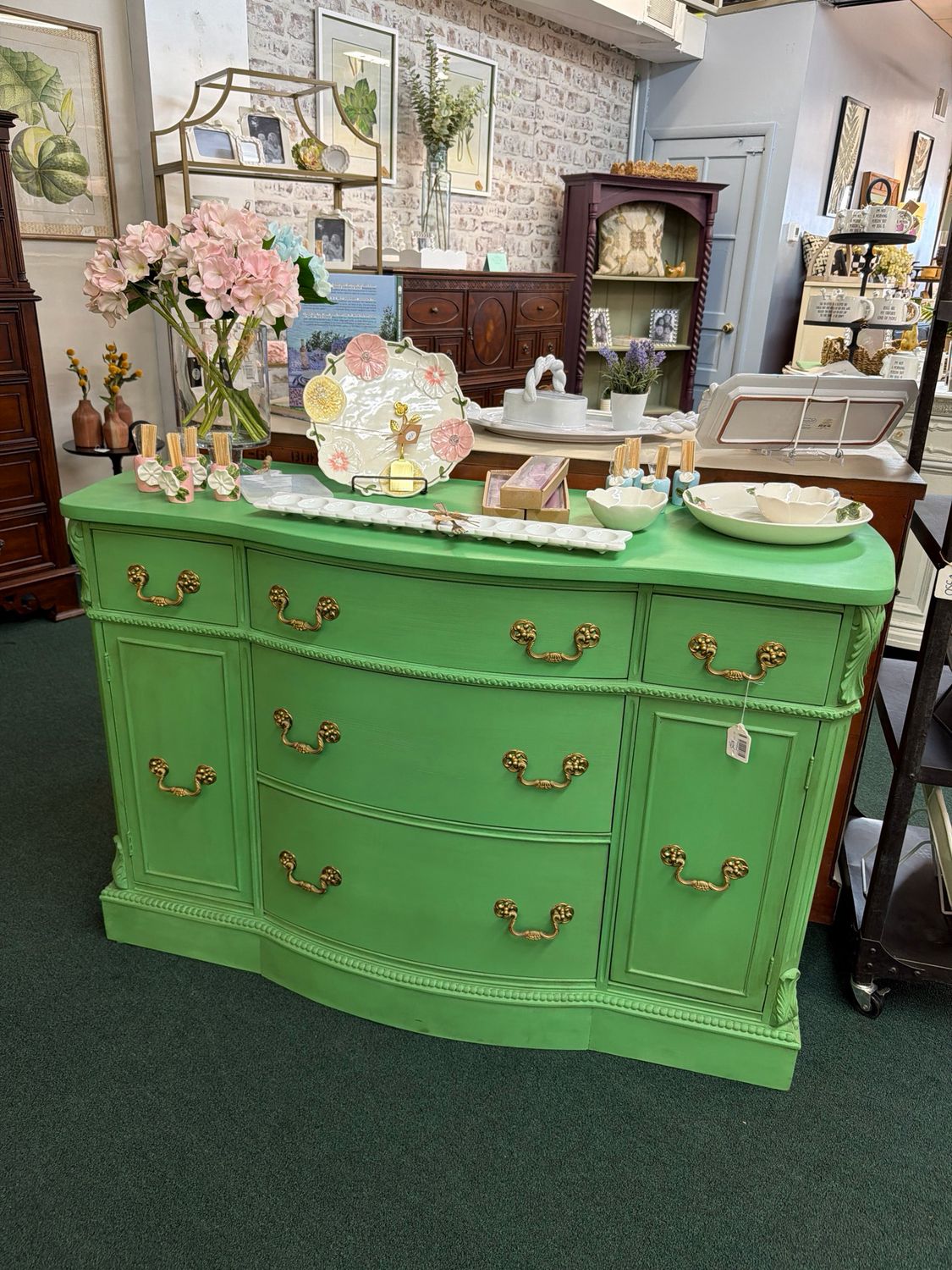 Antibes Green  Dresser