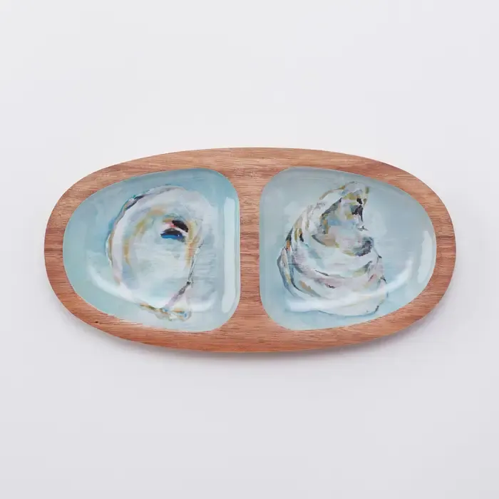 Kim Hovell Providence Wooden Oval Serving Tray
