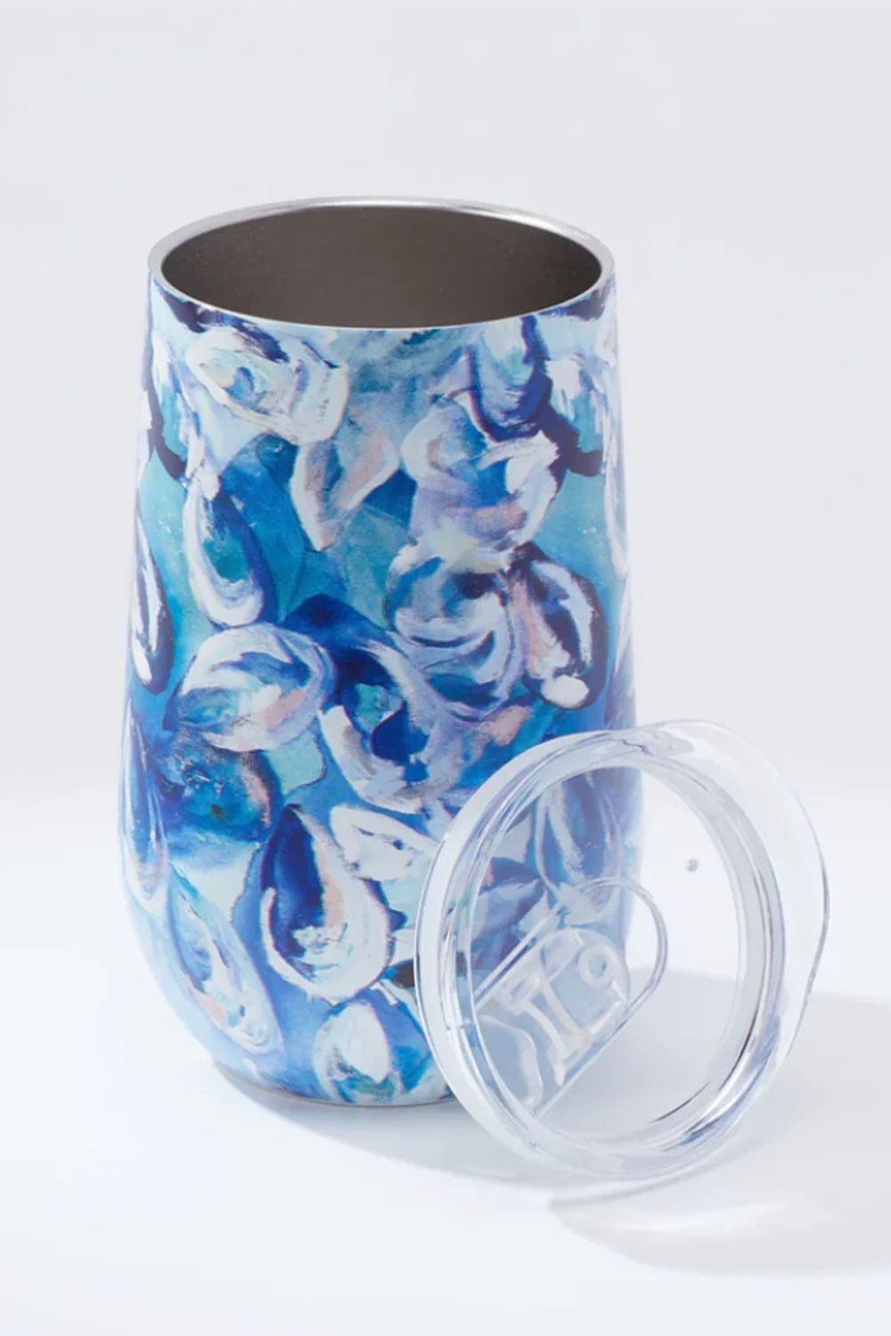 Kim Hovell Azul Oysters 16oz. Wine Tumbler