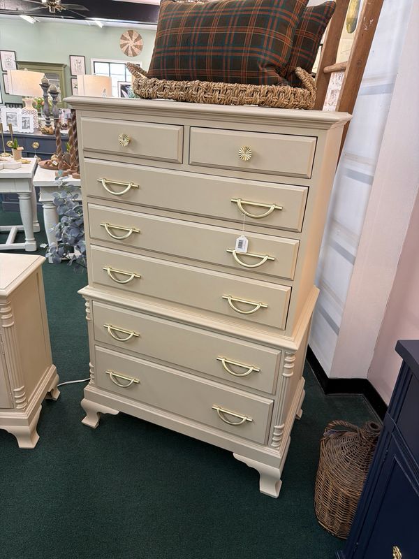 Vintage Tall Chest Hx52 x W 33 x D x 19