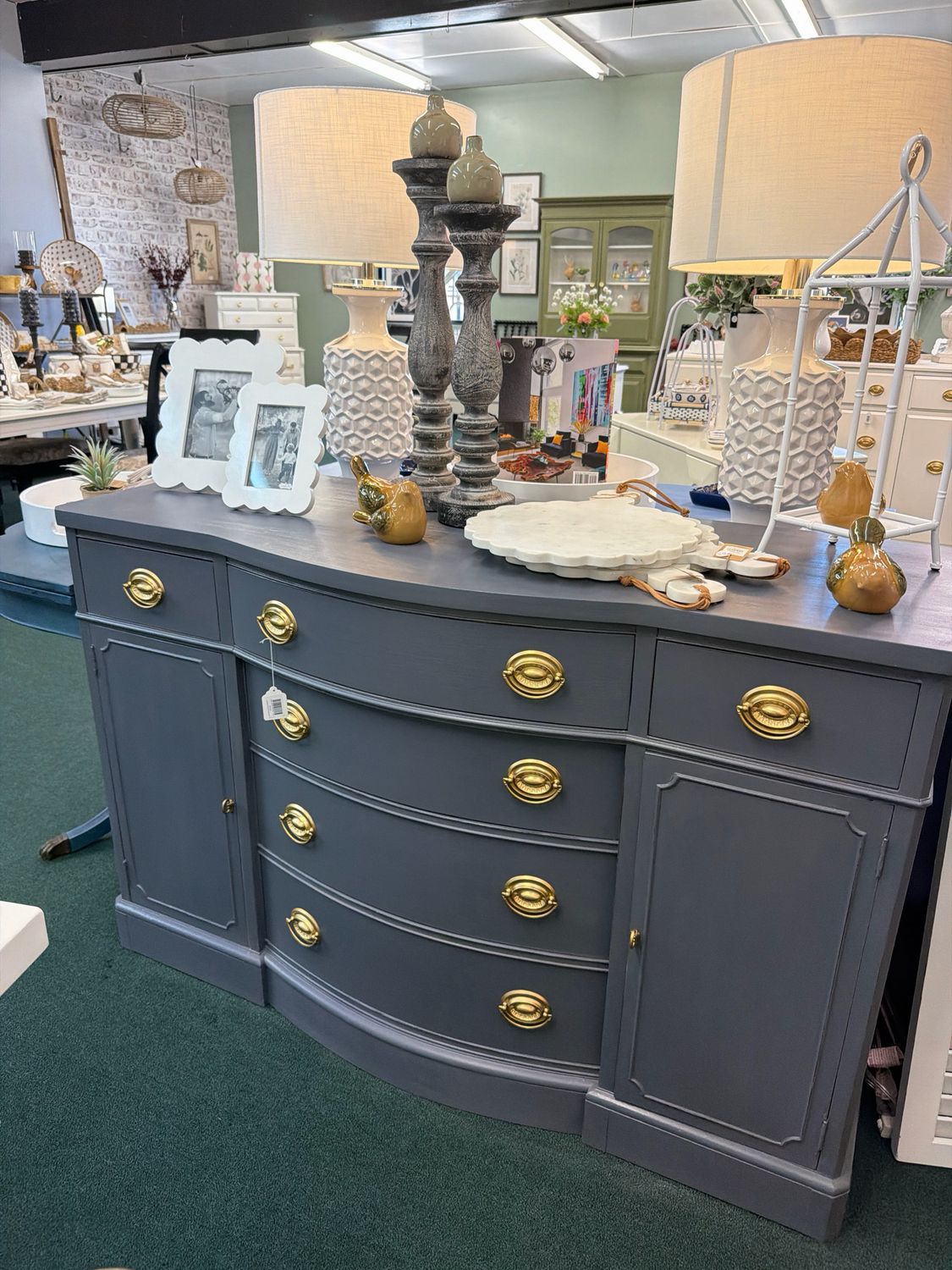 Vintage Buffet Whistler Gray Gloss