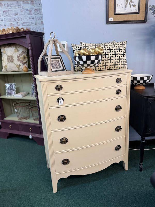 Old Ochre Tall Chest