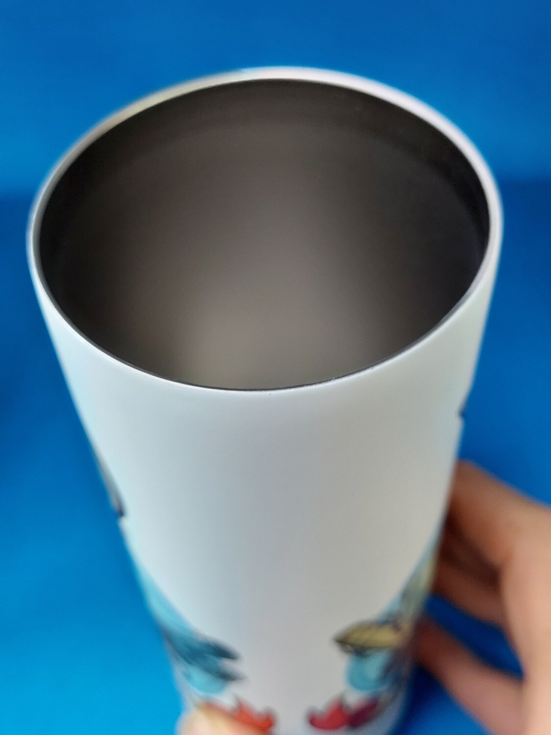 BAD ASS 20oz RED GLOW TUMBLER