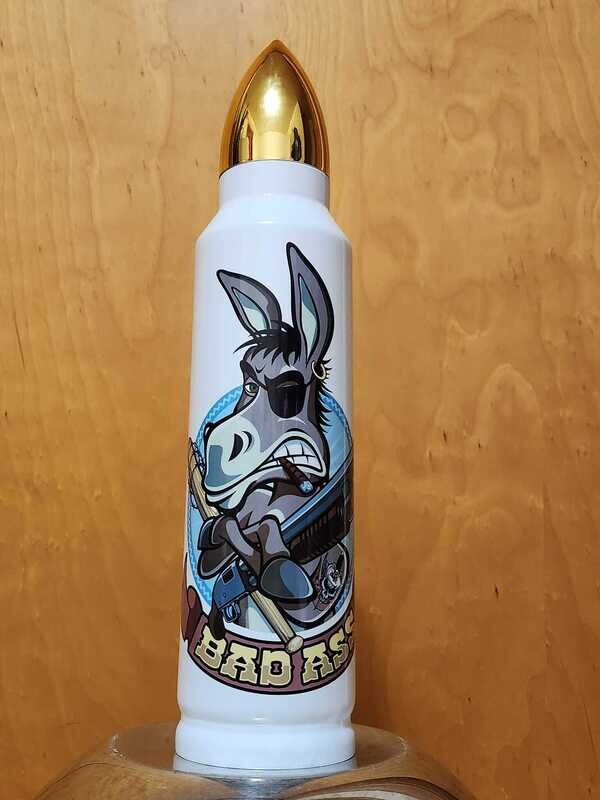 Limited Edition BAD ASS Just the Tip  Bullet Thermos 32OZ.