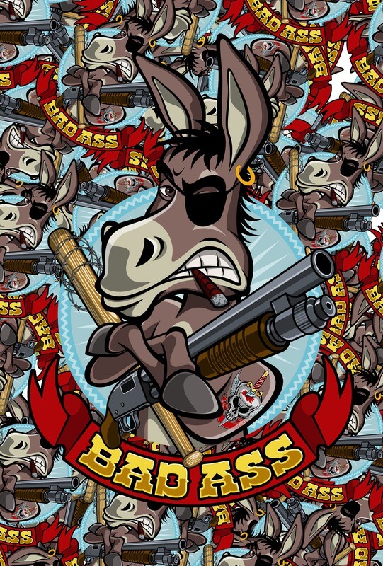 Limited Edition BAD ASS 120 Pc Jigsaw Puzzle