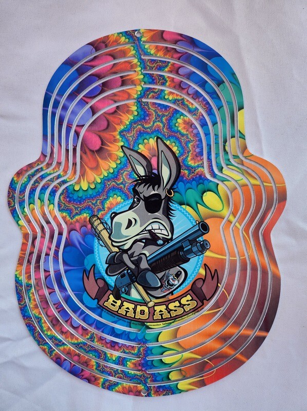 Bad Ass Garden Wind Spinner