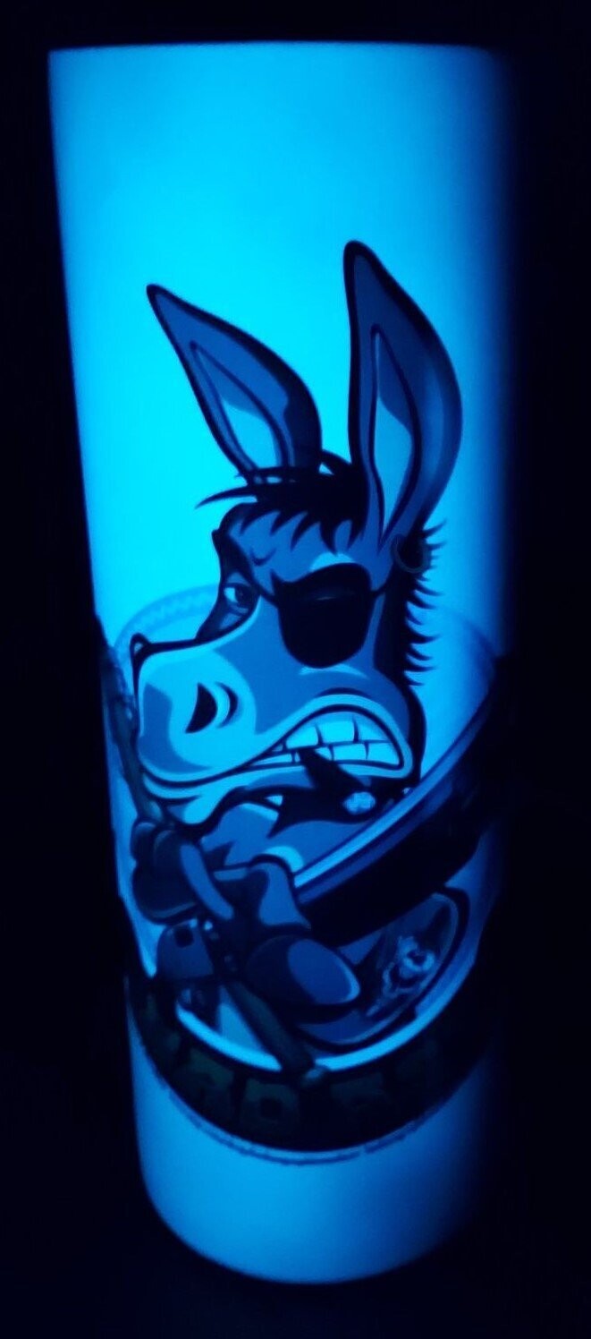GLOW in the DARK Blast ICE BONG  CUPS Red, Blue or Green
