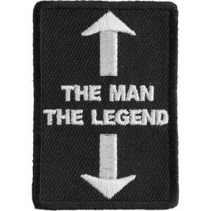 The Man The Legend Patch