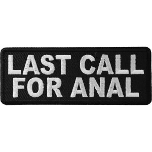 Last Call For Anal Fun Patch