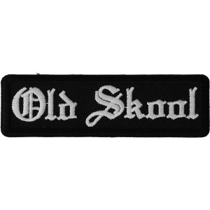 Old Skool Patch In Old English