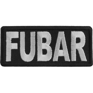 FUBAR Patch Fucked Up Beyond All Repair Military Morale Patch