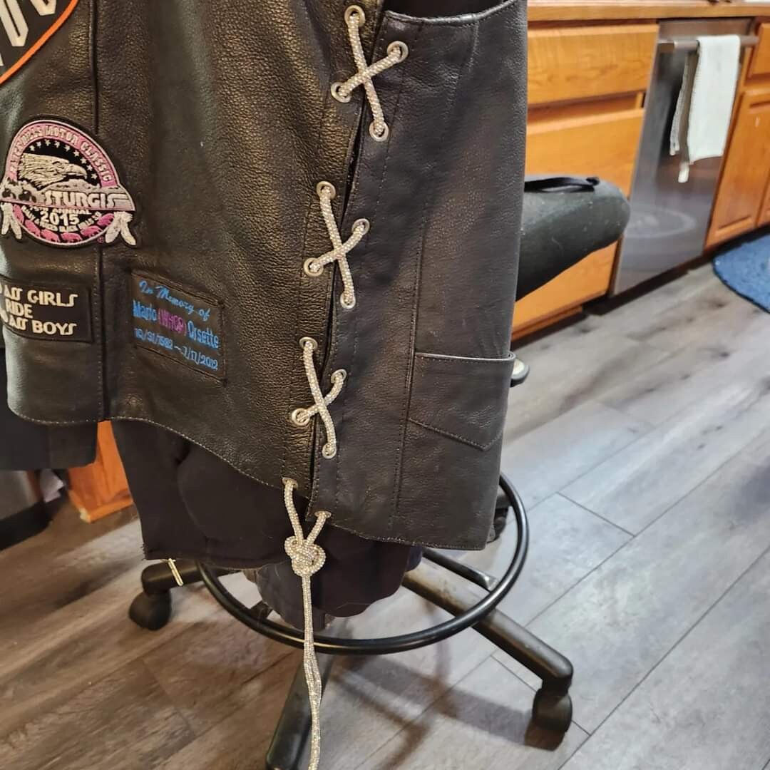 Pair of Iced Laces for Vests, Shoes, and anywhere you need a little bling