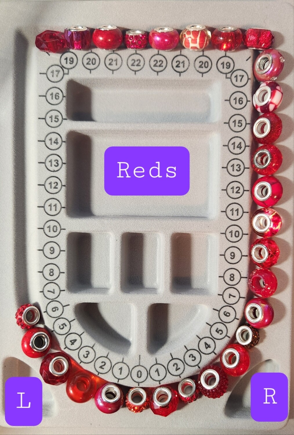 Pair of Iced Laces with Beads
