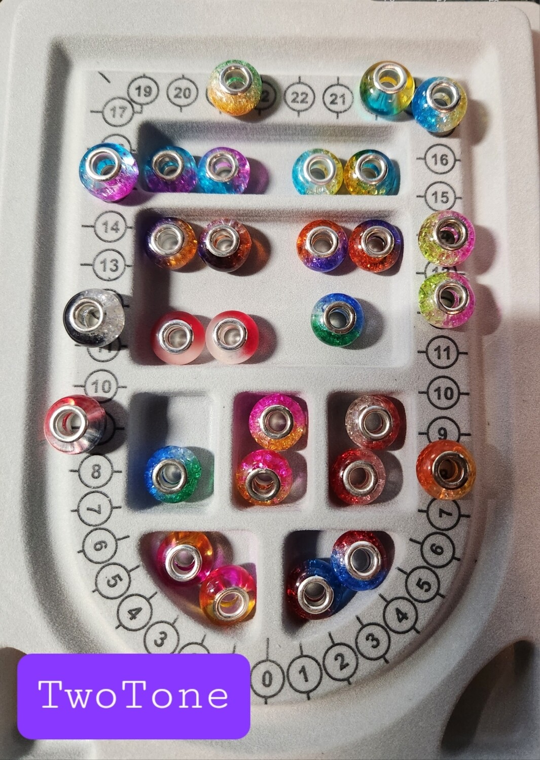 Pair of Iced Laces with Beads