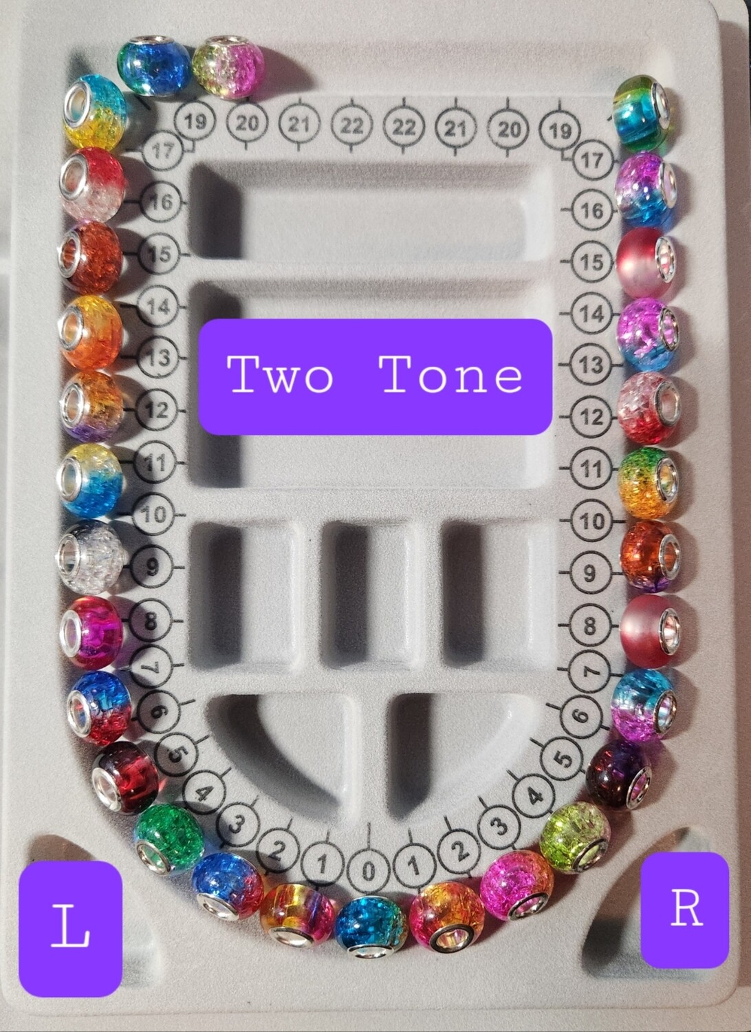 Pair of Iced Laces with Beads