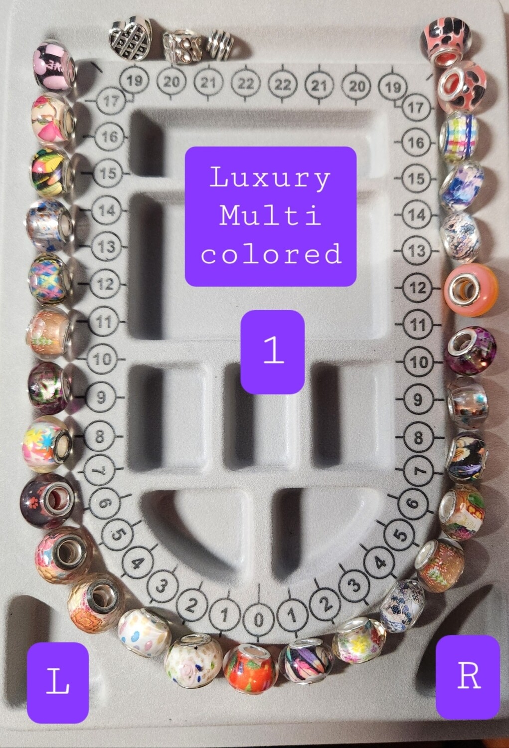 Pair of Iced Laces with Beads