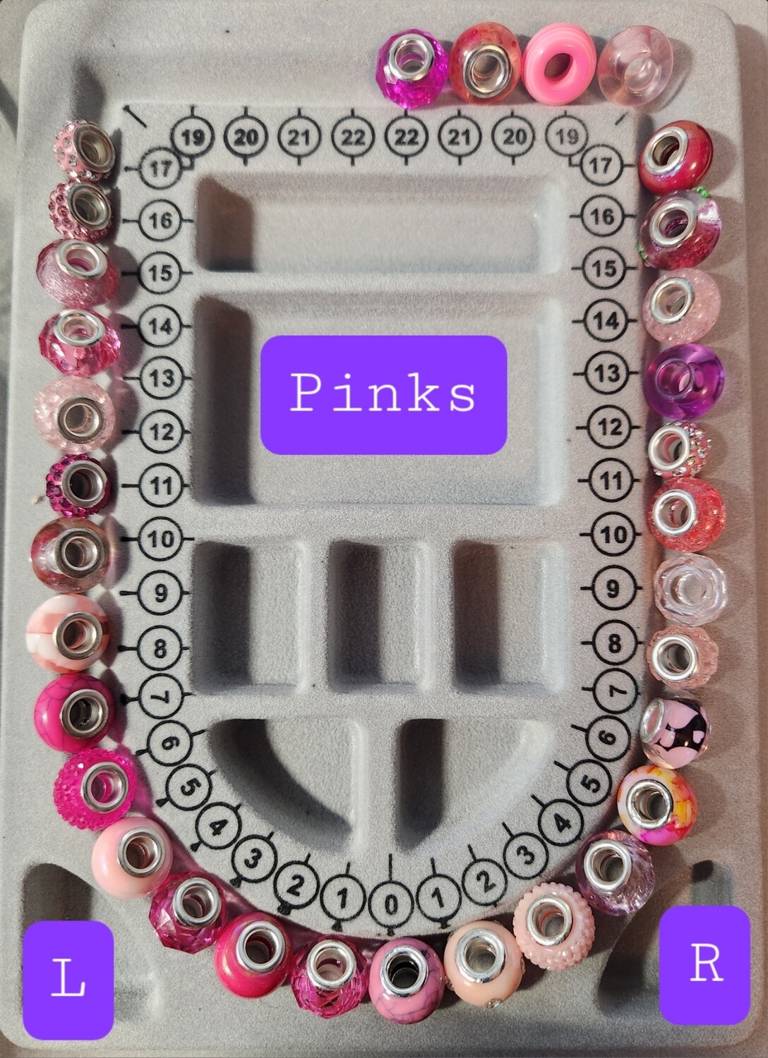 Pair of Iced Laces with Beads