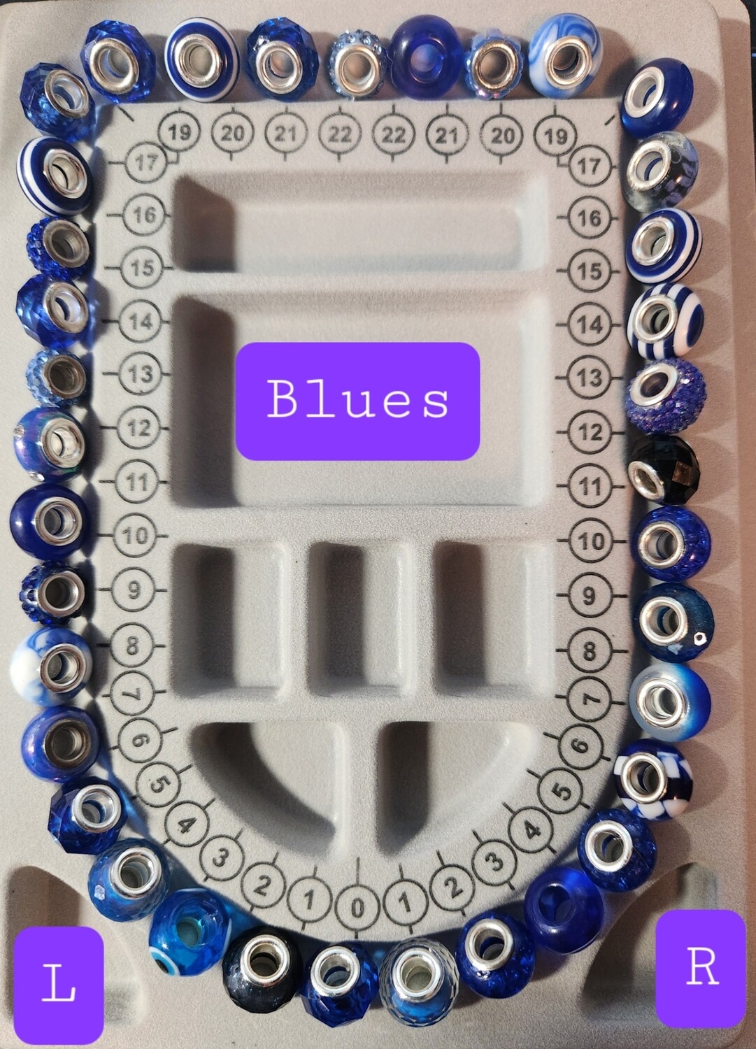 Pair of Iced Laces with Beads