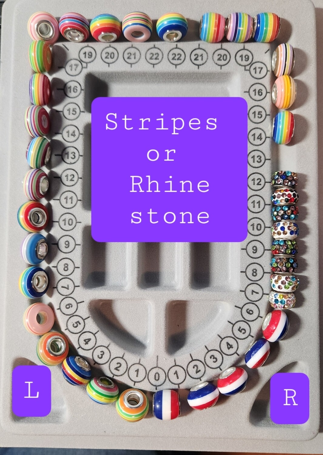 Pair of Iced Laces with Beads