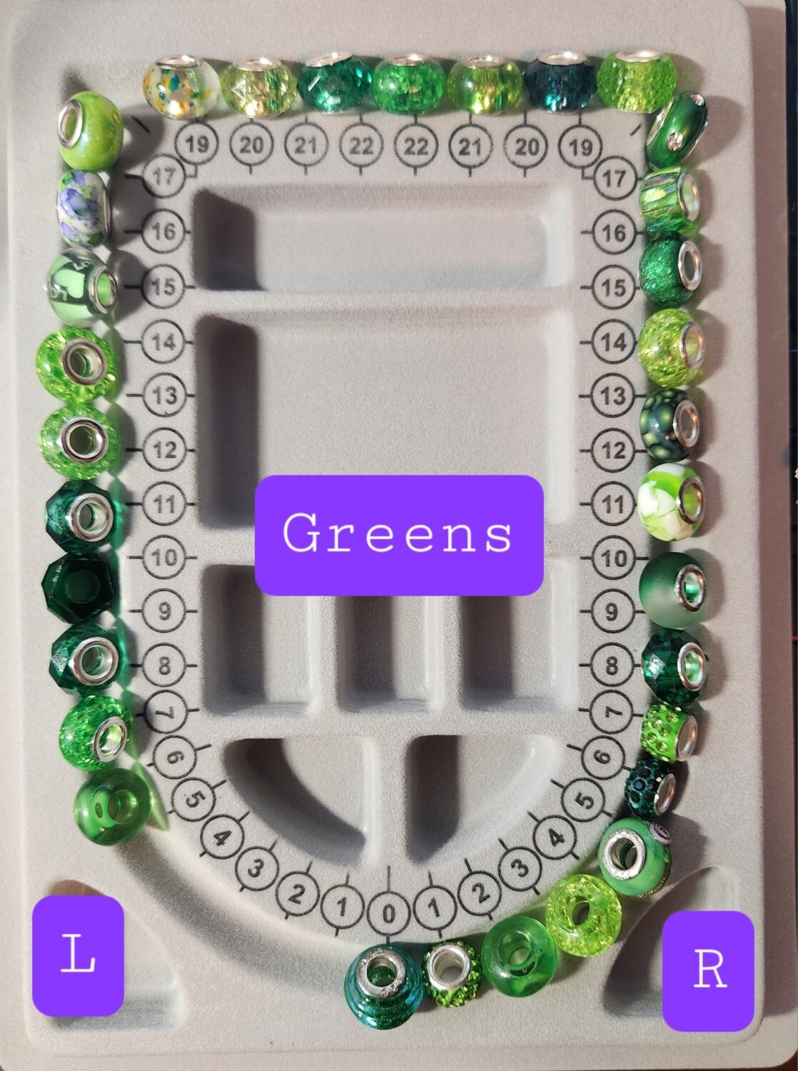 Pair of Iced Laces with Beads
