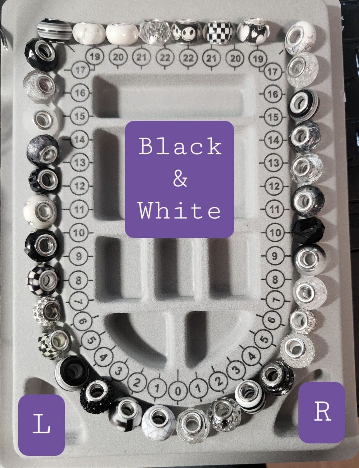 Pair of Iced Laces with Beads