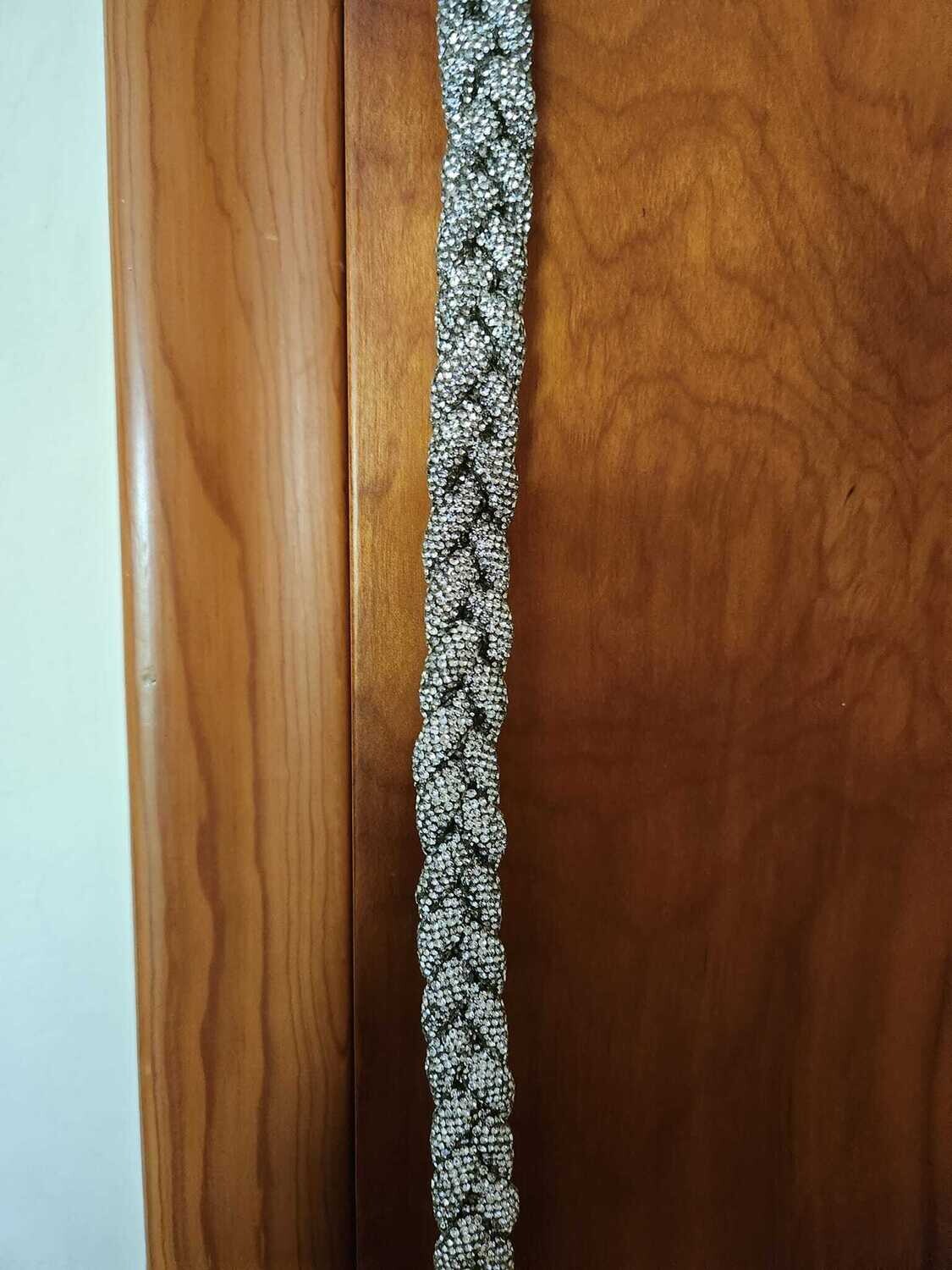 Gorgeous Rhinestone Motorcycle Get Back Whips 36 inches +