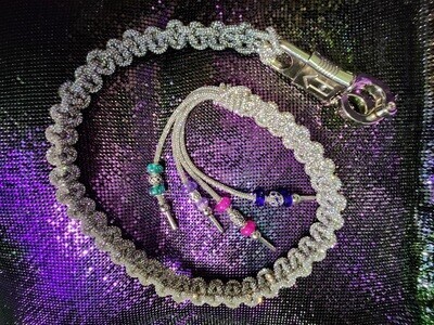 Gorgeous Rhinestone Motorcycle Get Back Whips 36 inches +