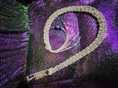 Gorgeous Rhinestone Motorcycle Get Back Whips 36 inches +