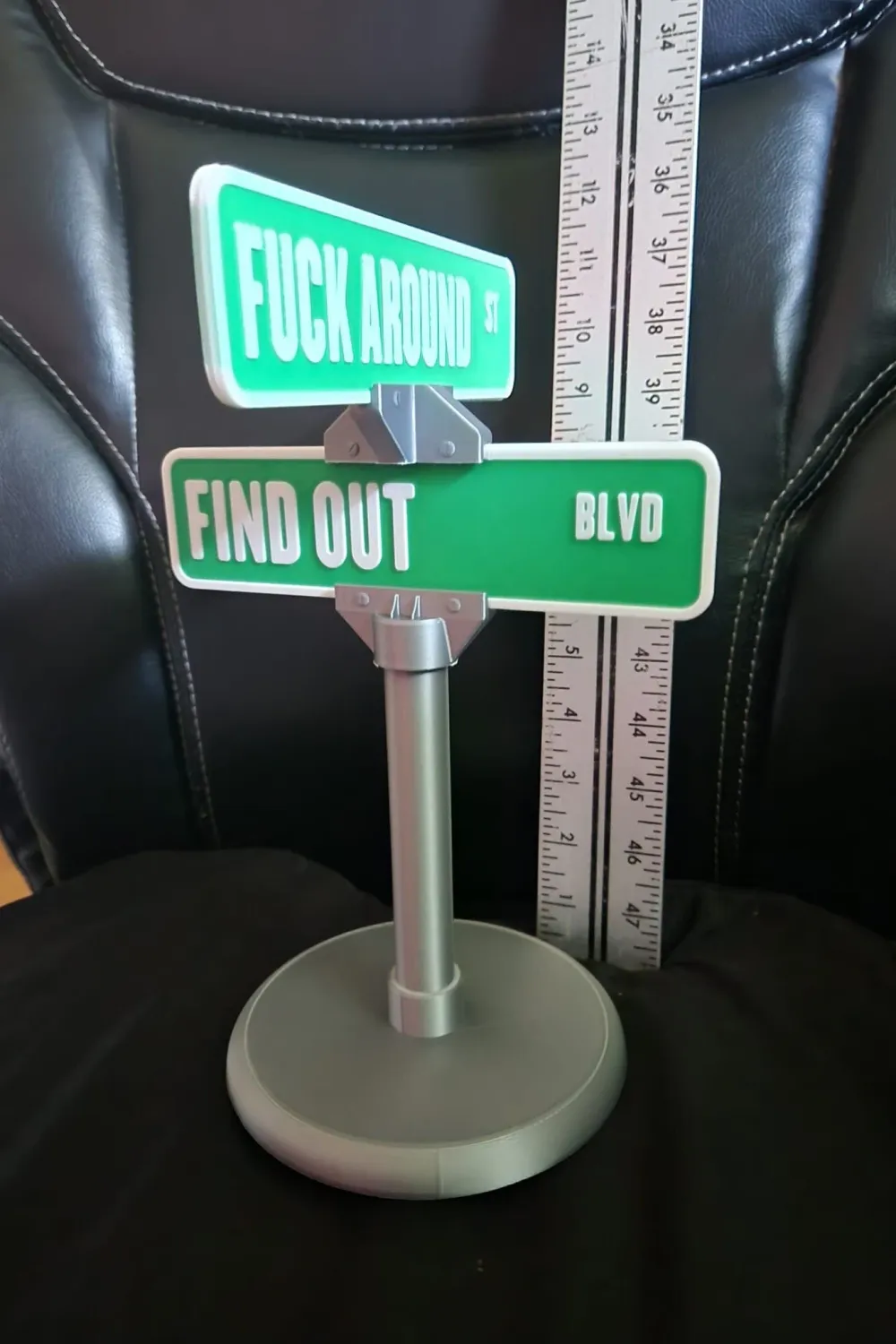 F*ck Around and Find Out – Street Sign Edition