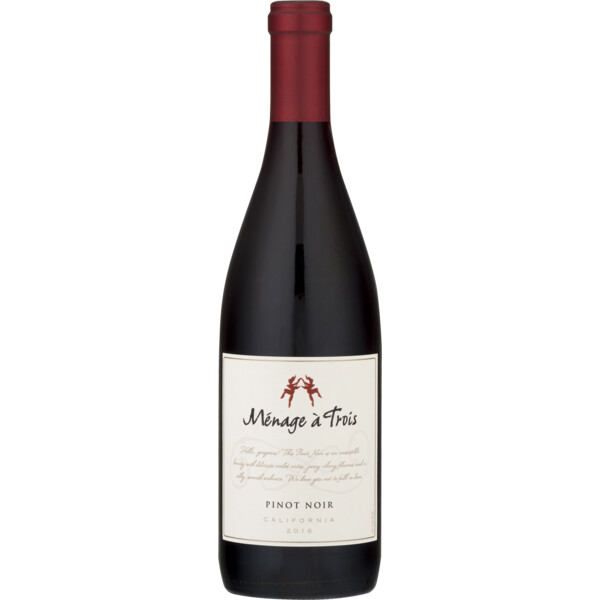 MENAGE A TROIS PINOT NIOR 750ML