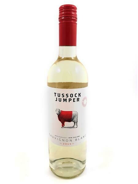 TUSSOCK JUMPER NEW ZEALAND SAUVIGNON BLANC 750ML