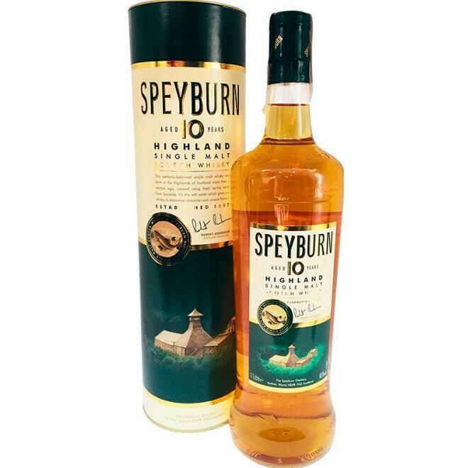 SPEYBURN 10yrs HIGHLAND SINGLE  MALT 750ml