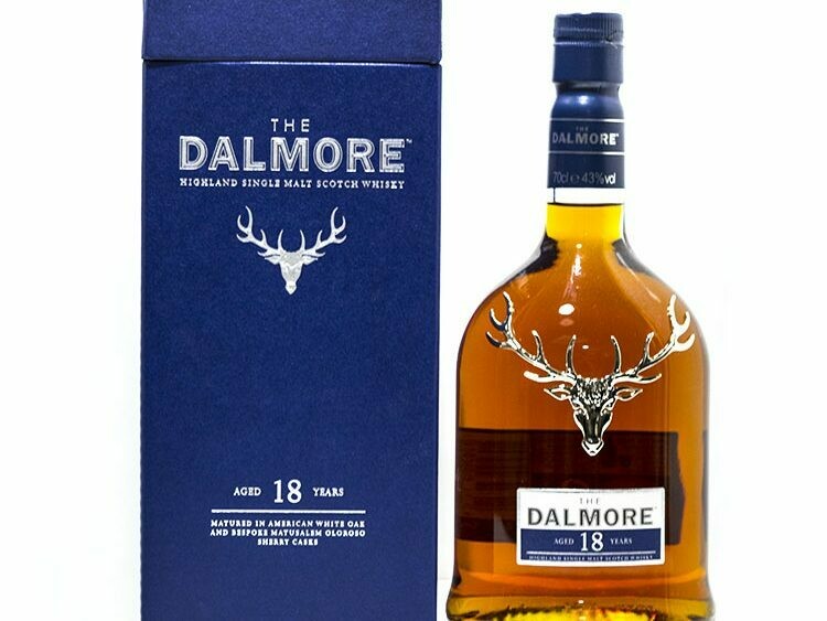 DALMORE 18 YRS SINGLE MALT SCOTCH WHISKEY 750ML