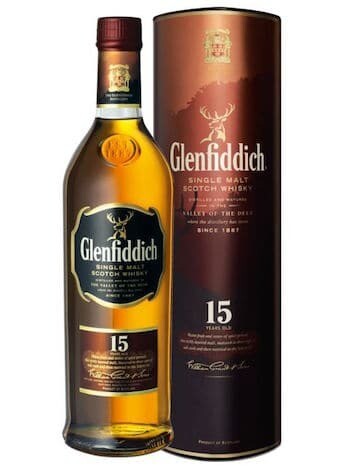 GLENFIDDICH 15YRS SINGLE MALT SCOTCH WHISKEY 1L
