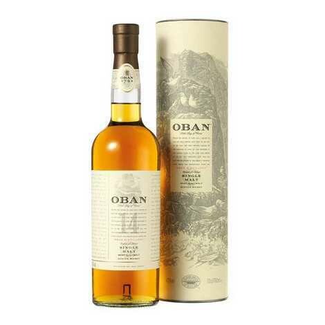 OBAN MALT 14 YR SINGLE MALT SCOTCH WHISKEY 750ML