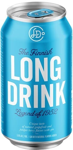 LONG DRINK GIN & TONIC CAN 355ML
