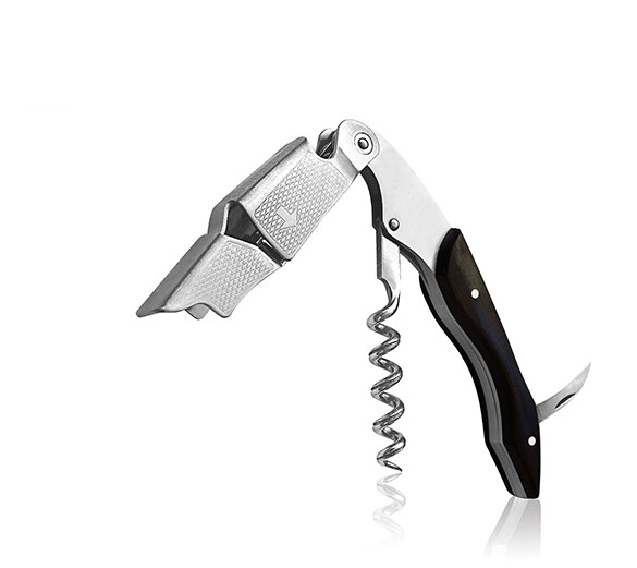 EBONY WOODEN WAITER CORKSCREW