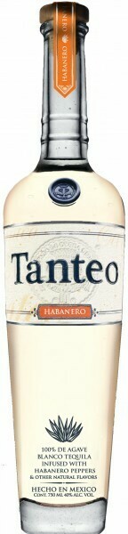 TANTEO HABNERO TEQUILA 750ML