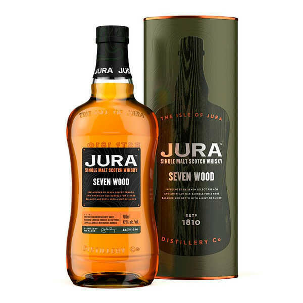 JURA SEVEN WOOD SINGLE MALT SCOTCH WHISKEY 750ML