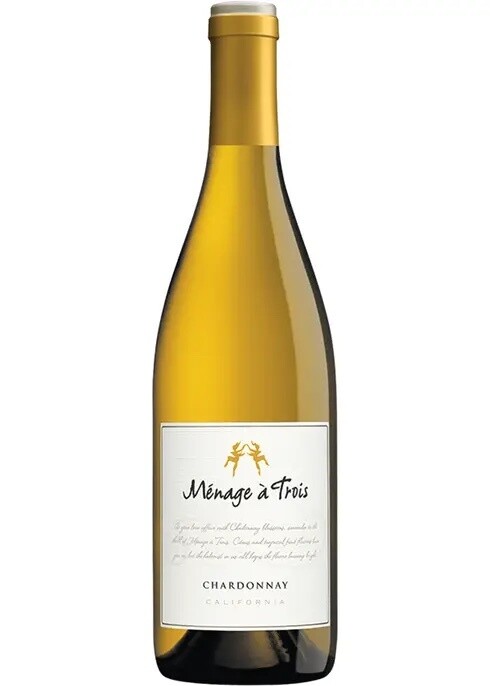 MENAGE A TROIS CHARDONNAY 750ML
