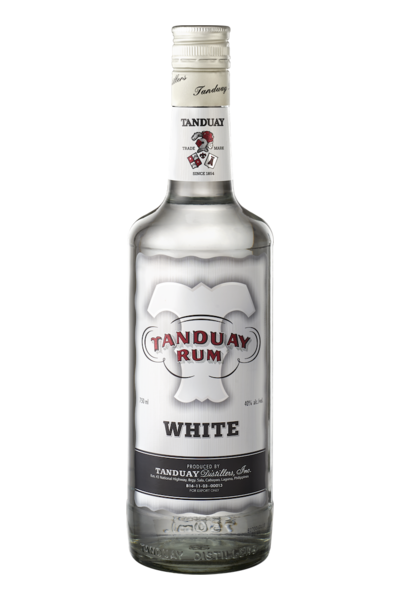 TANDUAY WHITE RUM 750ML