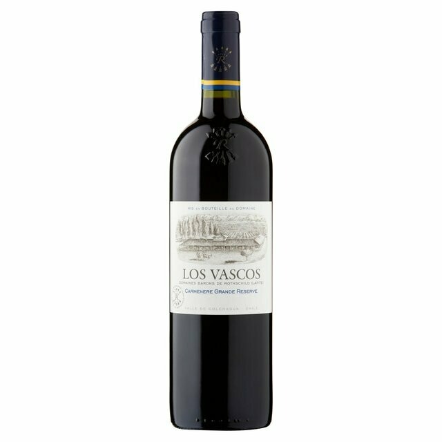 LOS VASCOS GRANDE RESERVE CARMENERE 750ML