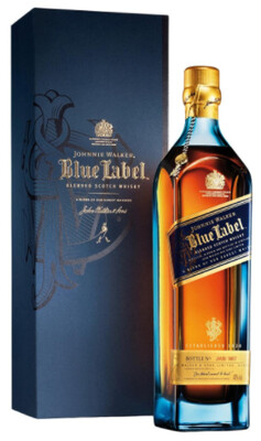 Johnnie Walker Blue Scotch Whiskey