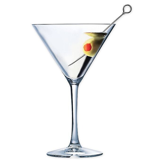4 LUMINARC MARTINI GLASS