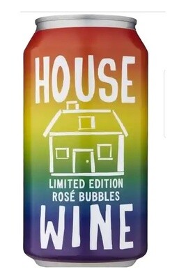 HOUSE WINE ROSE BUBBLES 375ML