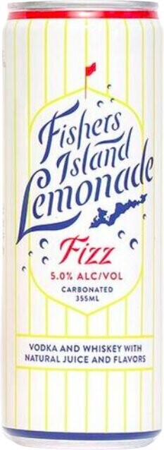 FISHERS ISLAND SPIKED LEMONADE FIZZ 355ML