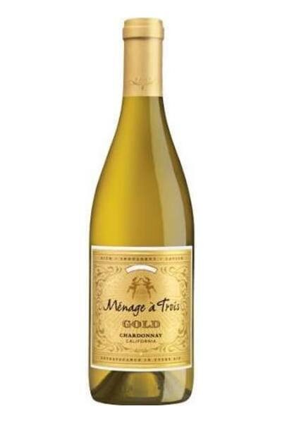 MENAGE A TROIS GOLD CHARDONNAY 750ML