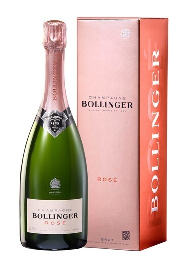 BOLLINGER CHAMPAGNE ROSE W/GIFT BOX 750ML