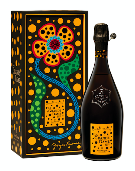 VEUVE CLICQUOT LA GRANDE DAME YAYOI KUSAMA CHAMPAGNE 750ML