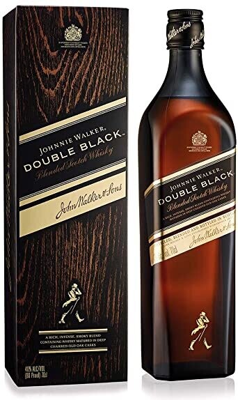 JOHNNIE WALKER DOUBLE BLACK 750ML